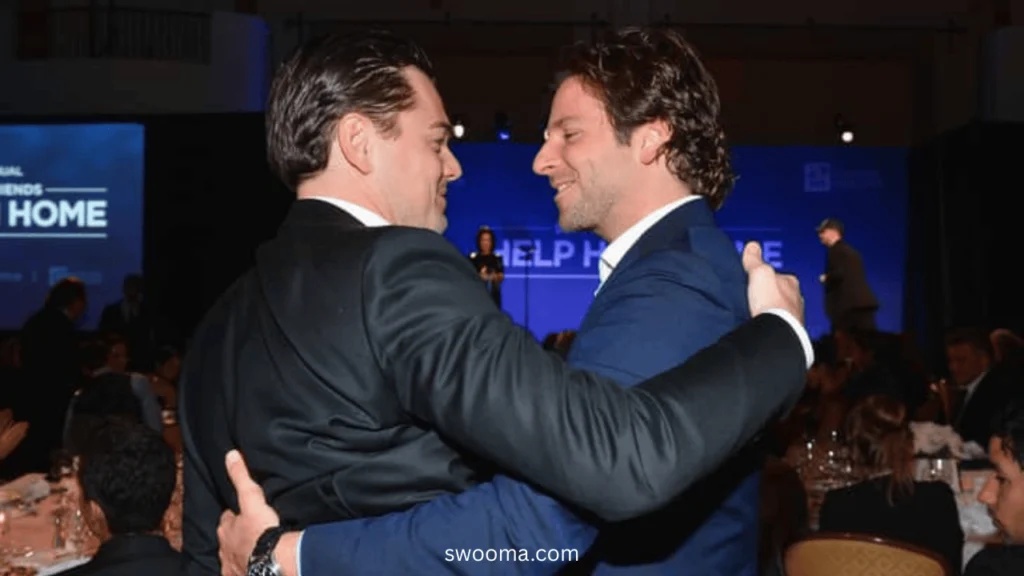 Leonardo DiCaprio and Bradley Cooper