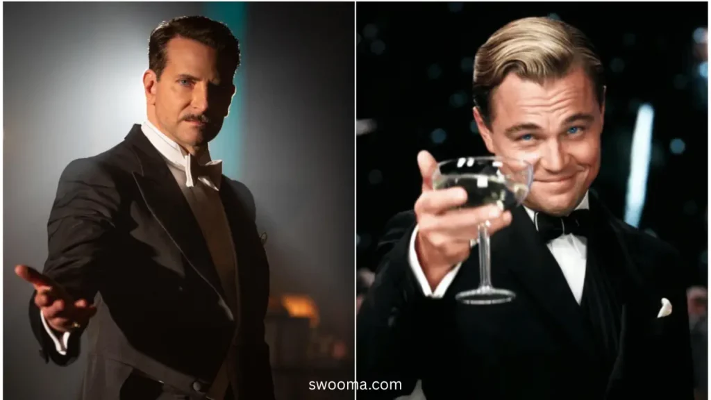 Leonardo DiCaprio and Bradley Cooper